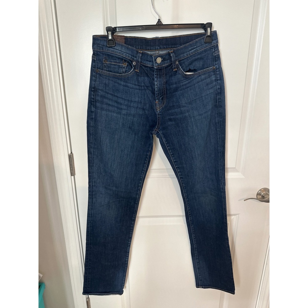 J Brand Kane Straight Leg Jeans Mens 33 Revelled Dark Indigo Blue Denim